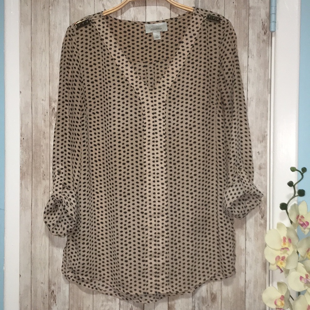 Dressbarn Beige Blouse